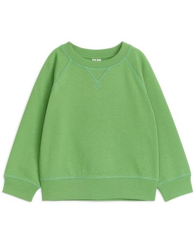 ARKET Sweatshirt Aus Baumwolle - Grün