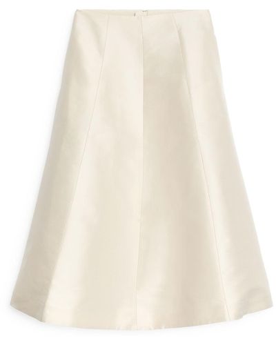 ARKET Volume Skirt - White
