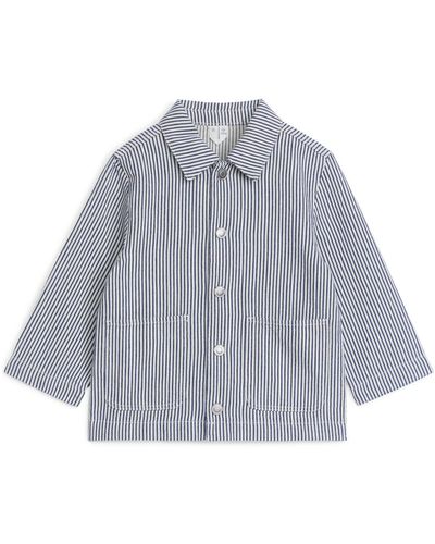ARKET Twill Overshirt - Grey