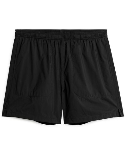 ARKET Active Stretch Shorts - Black