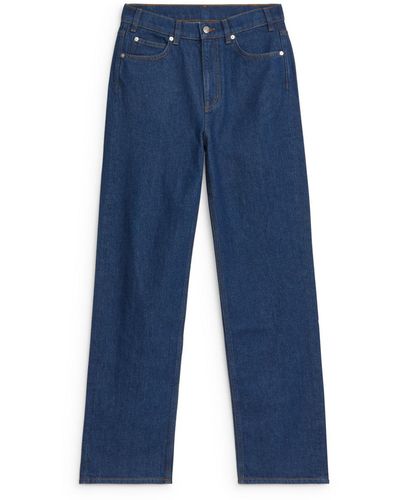 ARKET Poplar Mid Relaxed Jeans - Blue