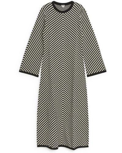 ARKET Knitted Dress - Grey