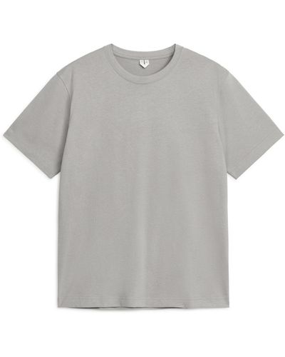 ARKET Heavyweight T-shirt - Grey