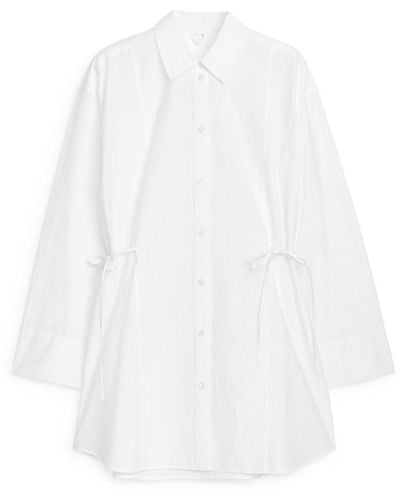 ARKET Loungewear-Hemd - Weiß