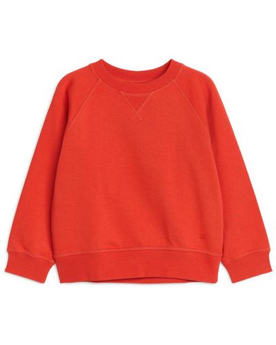 ARKET Sweatshirt Aus Baumwolle - Rot