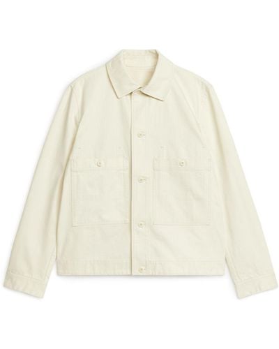 ARKET Cotton Jacket - White