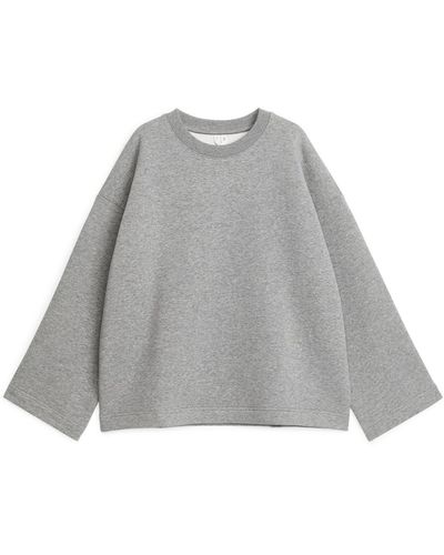 ARKET Oversized Sweatshirt - Grey