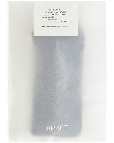 ARKET Net Tights - White