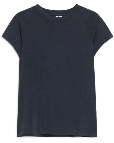 ARKET Cupro T-shirt - Blue