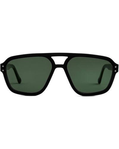 ARKET Sonnenbrille Jet Von Monokel - Grün