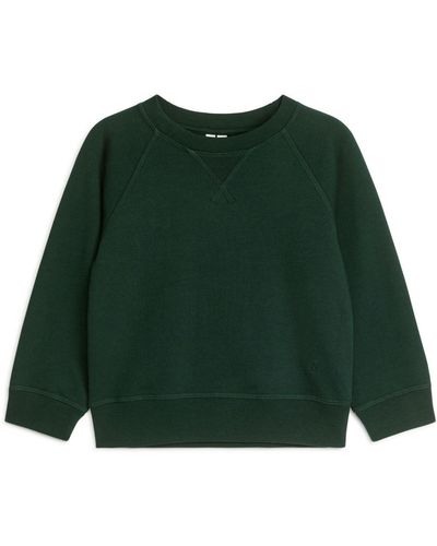 ARKET Cotton Sweatshirt - Green