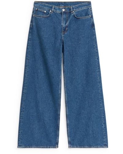 ARKET Cloud Low Loose Jeans - Blue
