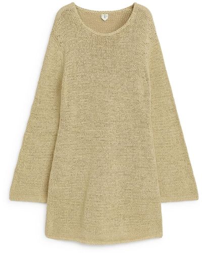ARKET Knitted Dress - Natural