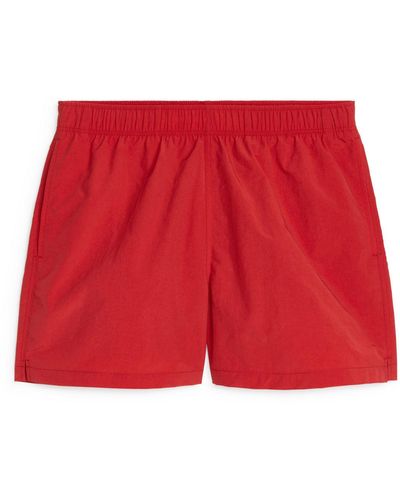 ARKET Swim Shorts - Red