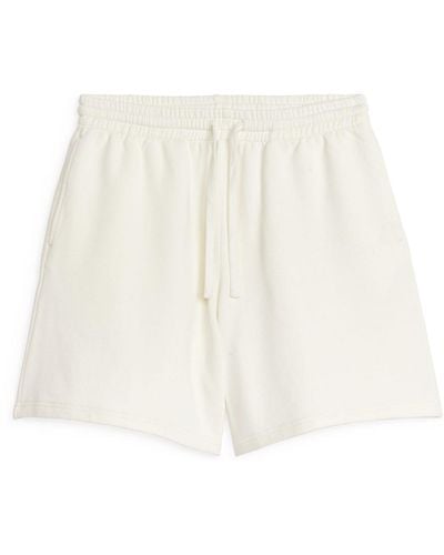 ARKET French Terry Shorts - Natural