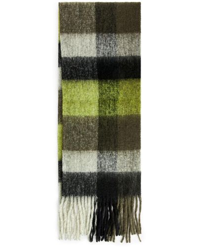 ARKET Wool Blend Scarf - Green