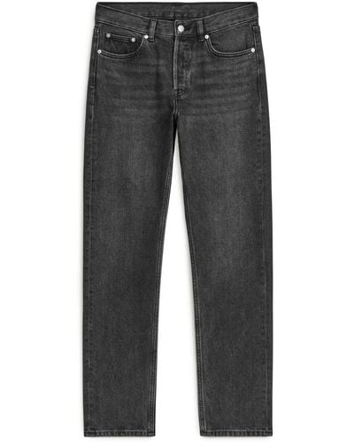 ARKET Park Regular Straight Jeans - Grey