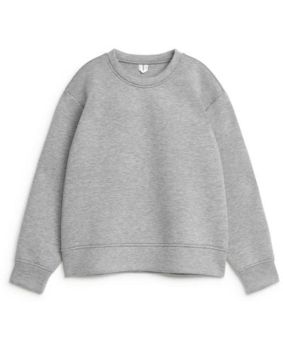 ARKET Scuba Sweatshirt - Grey