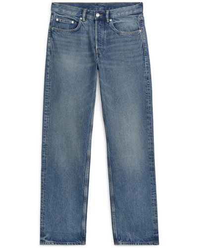 ARKET Ocean Loose Straight Jeans - Blue