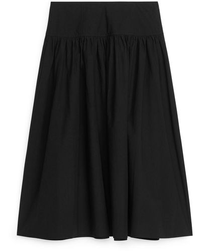 ARKET A-line Skirt - Black