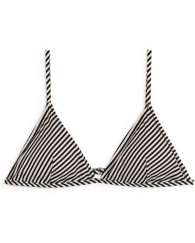 ARKET Triangle Bikini Top - Black