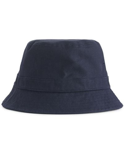 ARKET Hemp Bucket Hat - Blue
