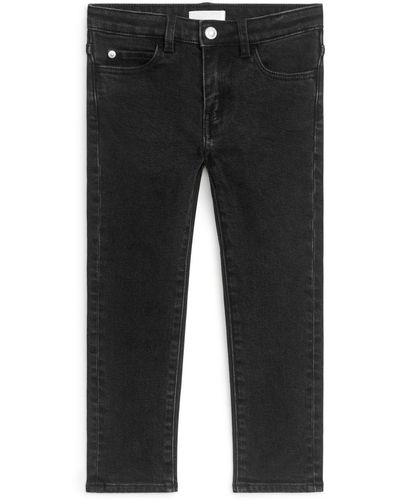 ARKET Slim Stretch Jeans - Black