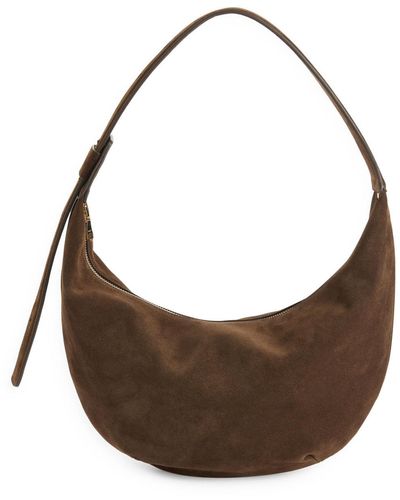 ARKET Mid Size Curved Shoulder Bag - Brown
