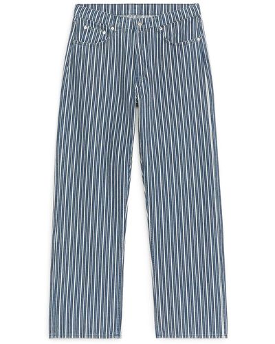 ARKET Shore Low Relaxed Jeans - Blau
