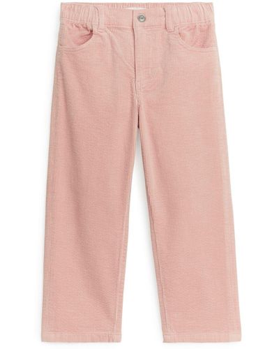 ARKET Corduroy Trousers - Pink