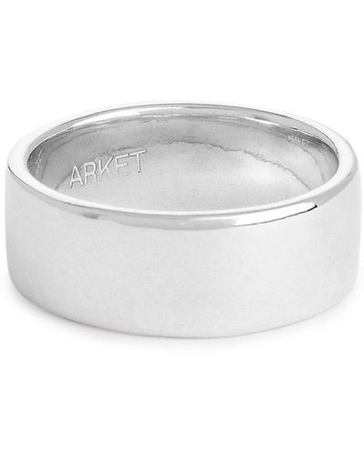 ARKET Ring Aus Sterlingsilber - Weiß