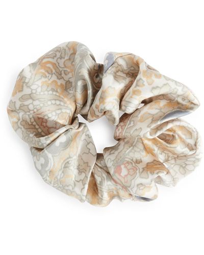 ARKET Silk Scrunchie - Natural