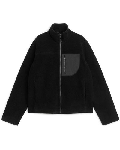 ARKET Fleece Jacket - Black