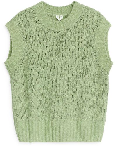 ARKET Knitted Vest - Green