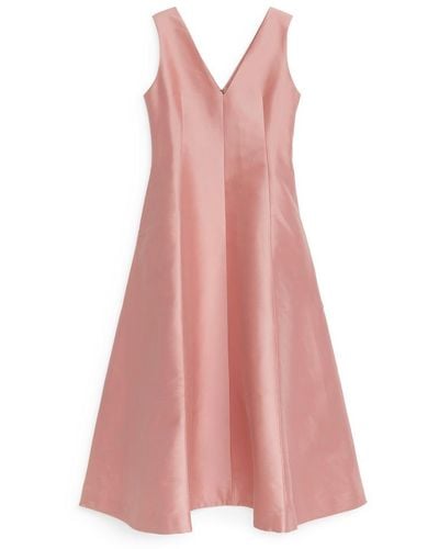 ARKET Kleid Aus Lyocell-Mischung - Pink