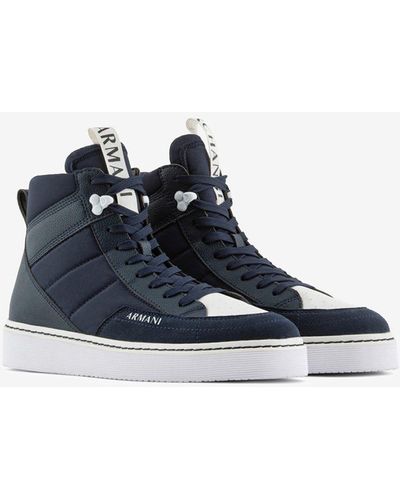 Emporio Armani High-top sneakers for Men | Online Sale up to 58% off | Lyst