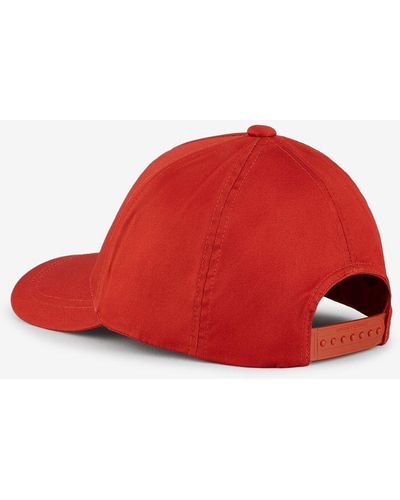 Emporio Armani Icon Logo Baseball Cap - Red