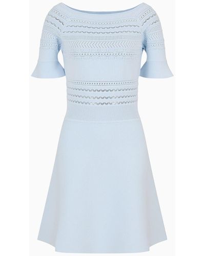 Emporio Armani Short Dresses - Blue