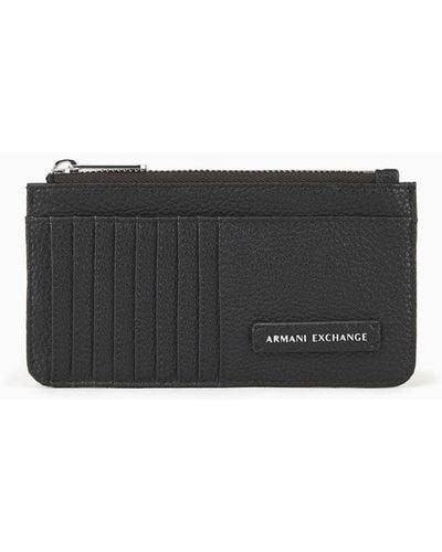 Armani Exchange Card Holder - White