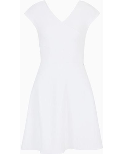 Armani Exchange Mini Robe - Blanc