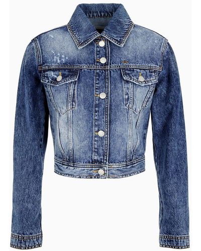 Vestes en jean et en denim Armani Exchange pour femme R ductions