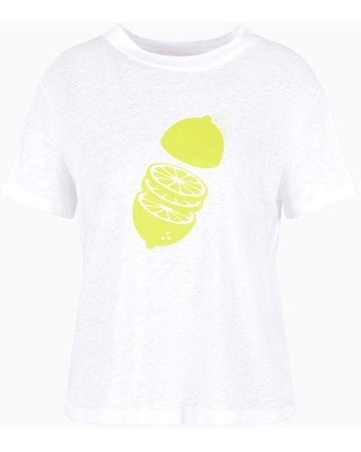 Armani Exchange Regular Fit T-shirts - Weiß