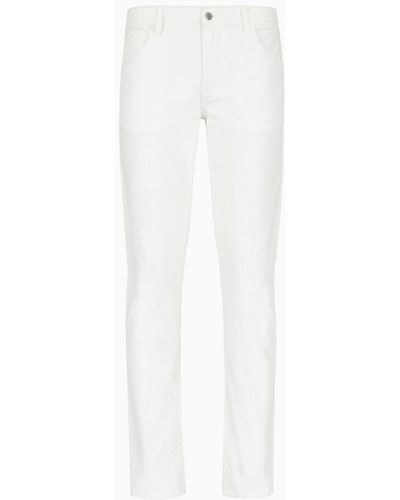 Armani Exchange Skinny Fit Jeans - White