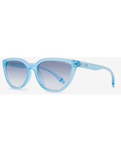Armani Exchange Cat-eye Sunglasses - Blue