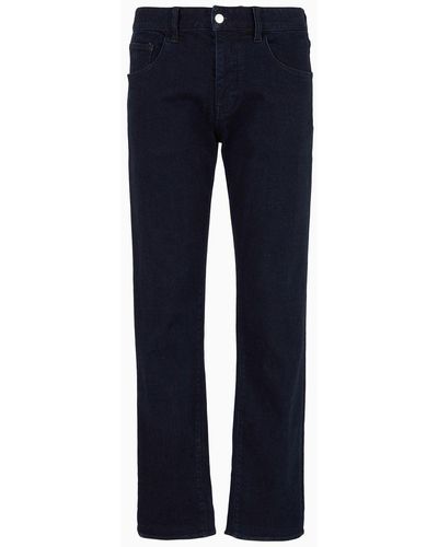 Armani Exchange J13 Slim Fit Jeans In Indigo Denim - Blue