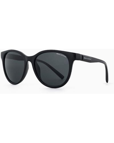 Armani Exchange Cat-eye Sunglasses - Black