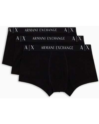 Armani Exchange Boxer - Schwarz