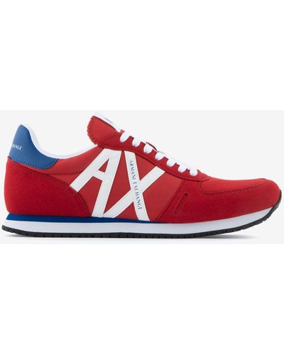 Armani Exchange Sneakers - Red
