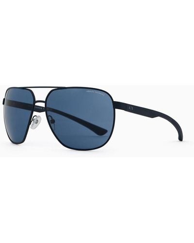 Armani Exchange Gafas De Sol - Azul
