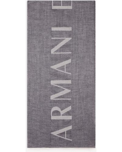 Armani Exchange Schal - Blau